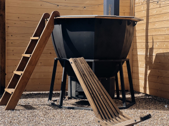 Персиковый дом с камином — фото 7