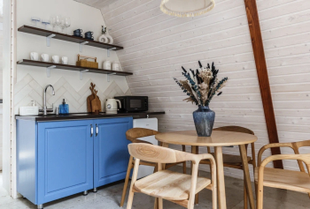 Синий а-фрейм — фото 12