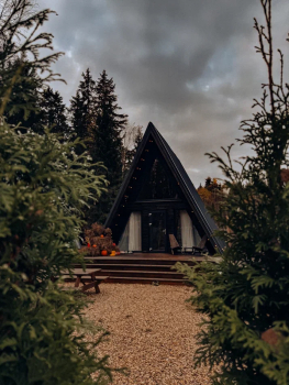 Розовый а-фрейм — фото 15