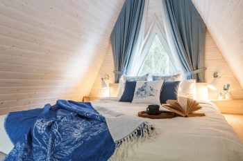 Синий а-фрейм — фото 7