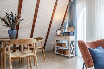 Синий а-фрейм — фото 10