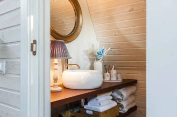 Синий а-фрейм — фото 13