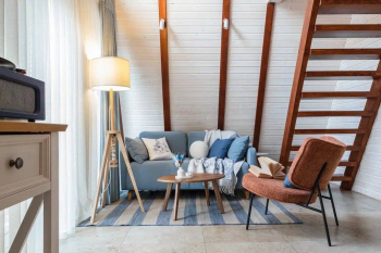 Синий а-фрейм — фото 4