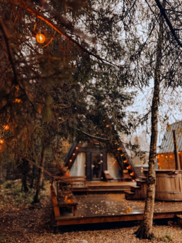 Синий а-фрейм — фото 15