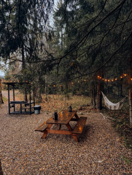 Синий а-фрейм — фото 17