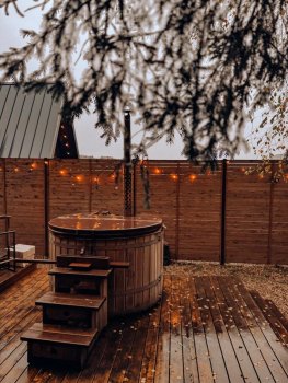 Синий а-фрейм — фото 14