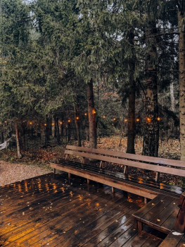 Синий а-фрейм — фото 3