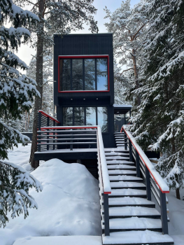 Коттедж красный — фото 1