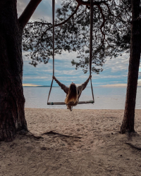 Гамаки и качели на общей территории — фото 3