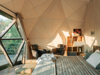 2х местное размещение в домике Модерн с завтраком — фото 1