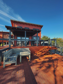 Домик на 2-х гостей с увеличенной террасой — фото 1