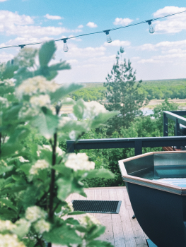 Домик на 2-х гостей с увеличенной террасой — фото 17