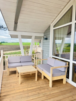 Лодж с двумя спальнями и террасой — фото 8