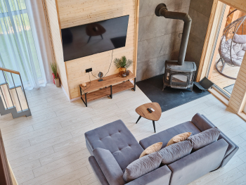 Коттедж двухэтажный 472 с чаном и камином — фото 9