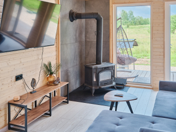 Коттедж двухэтажный 472 с чаном и камином — фото 13