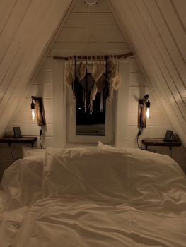 Дом A-frame | С баней и чаном на территории — фото 5