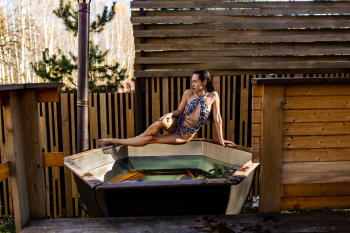 Коттедж с чаном и камином  — фото 3