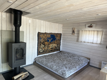 Домик на охотника на берегу реки на 2 человека   — фото 1