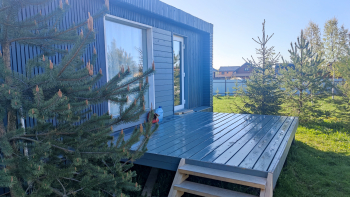 Мини дом с бесплатной финской сауной  — фото 1