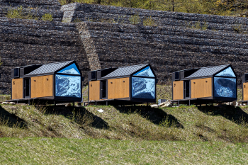 Панорамный эко-коттедж с видом на горы — фото 4