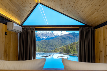 Панорамный эко-коттедж с видом на горы — фото 5