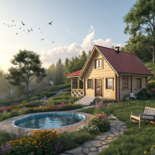 С Бассейном