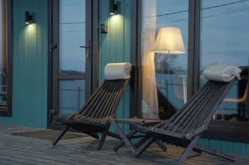 Коттедж с камином и баней — фото 16