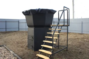 Коттедж с камином и баней — фото 17