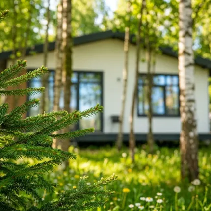 Стильный дом на Истре — фото